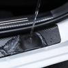 1/4/5Pcs Car Door Sill Scuff Plate Decor Carbon Fiber Stickers For Lexus Fsport UX RX350 RX450h LX600 NX300h GX460 IS300h IS250 OH1