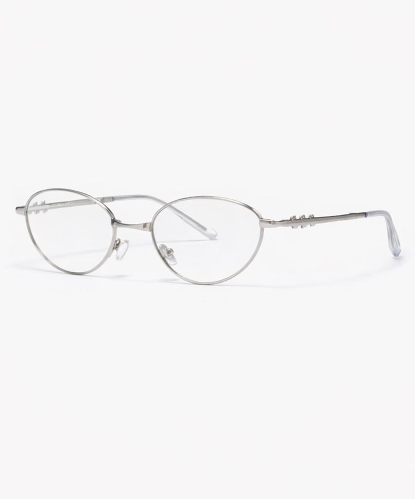 Likkeullou Rc Stainless Steel Epoca F Folder Glasses Silver