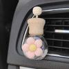 1PC car perfume bottle, floret, air outlet, empty bottle, subpackage, volatile, cartoon, cute interior accessories