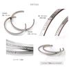 [by red string] Pair Bracelets Pair Bangles Surgical Stainless Steel Diamond Hypoallergenic Set of 2 for Men and Women Couples with Real Red String