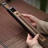 Natural Bamboo Hollow Double-layer Incense Stick Box Household/tea Room Soothing Joss Stick Incense Burner Aromatherapy Base