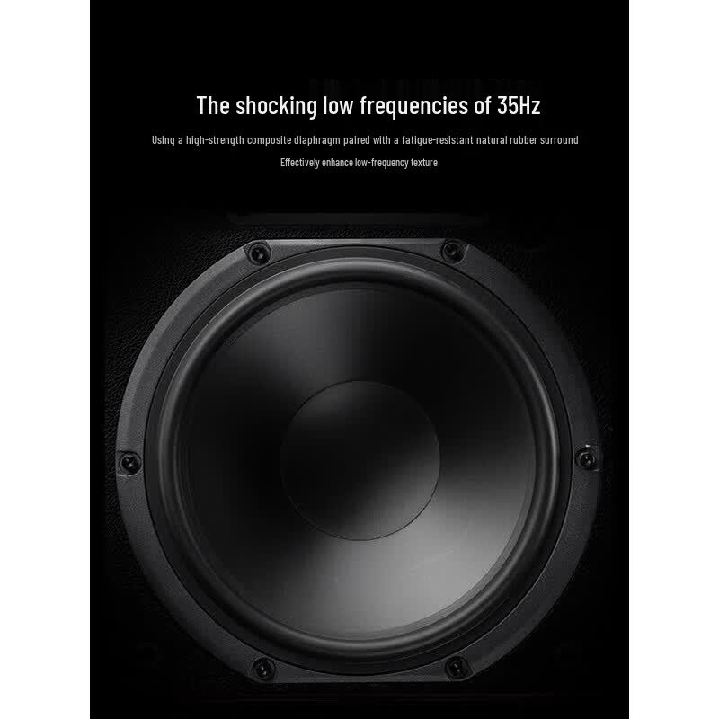 HiVi M5A Active Hi-Res Stereo Speakers with Diva Stands (CN Version)