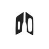 2Pcs Carbon Fiber Interior Front Door Control Cover Trim For Nissan Altima Sedan
