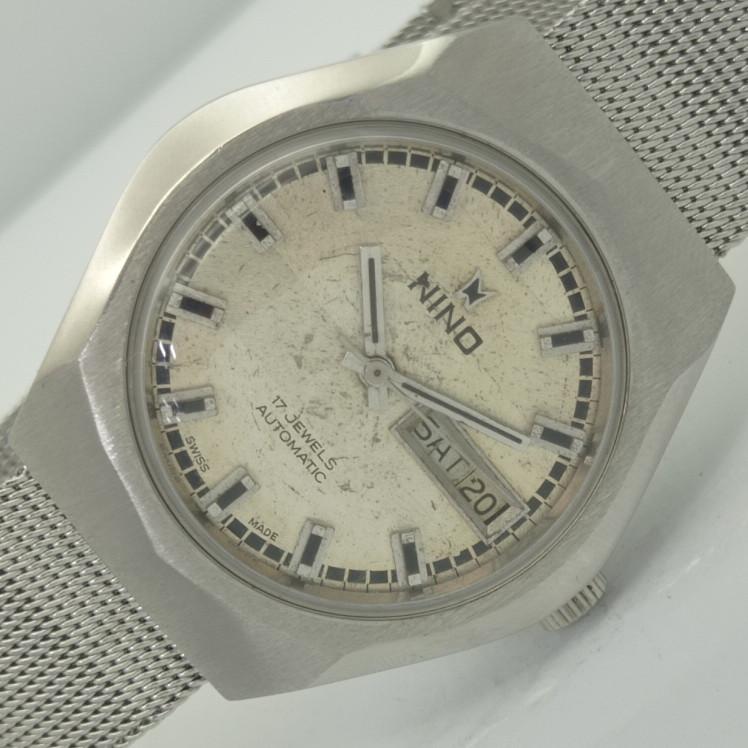 

Б/у NINO AUTO SWISS МУЖСКИЕ ОРИГИНАЛЬНЫЕ ЧАСЫ С ЦИФЕРБЛАТОМ a411323-1 Sku001-a411323