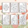Women's Spiral Colouring Book - 30 Sheets 11.3x 8.3 inch, Stress Relief Colouring Book, Birthday Gift, Holiday Party Gift