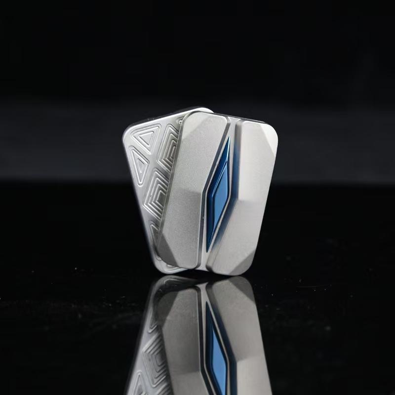 Infinite Fidget Slider Titanium Alloy Fidget Toys Stress Relief for Adults Magnetic Metal Infinite Fidget Toys Adult Gifts