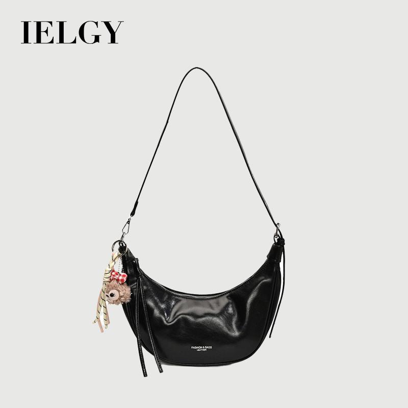 IELGY Ladies Messenger Bag Large Capacity All-Match One-Shoulder Casual Du