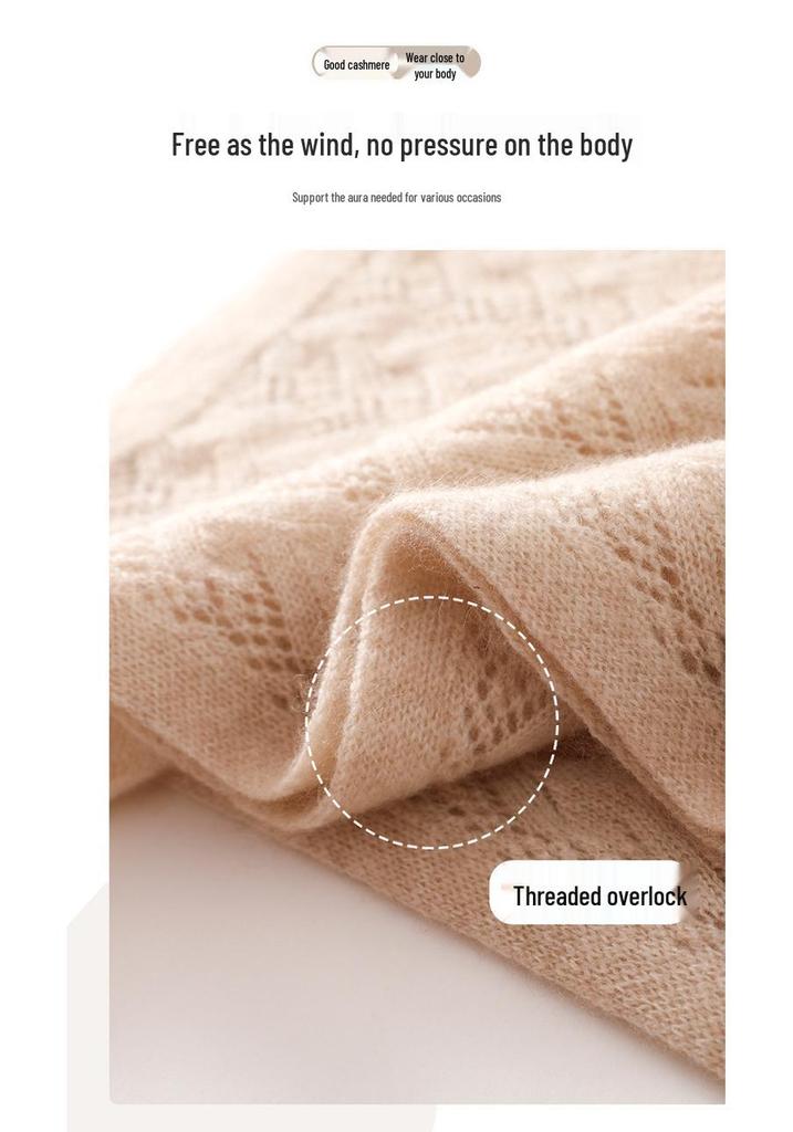 Cashmere Cable Knit Women's Scarf: High-End, Warm, Spring Fashion