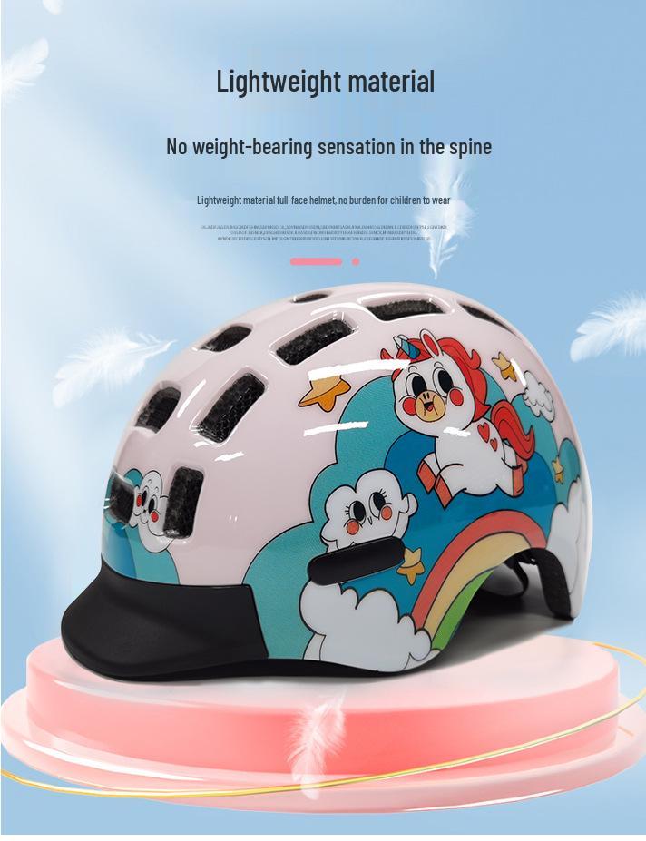 Paten Kaykay, Kaykay, Bisiklet ve Binicilik Aktiviteleri İçin Çocuk Güvenlik Kaskı