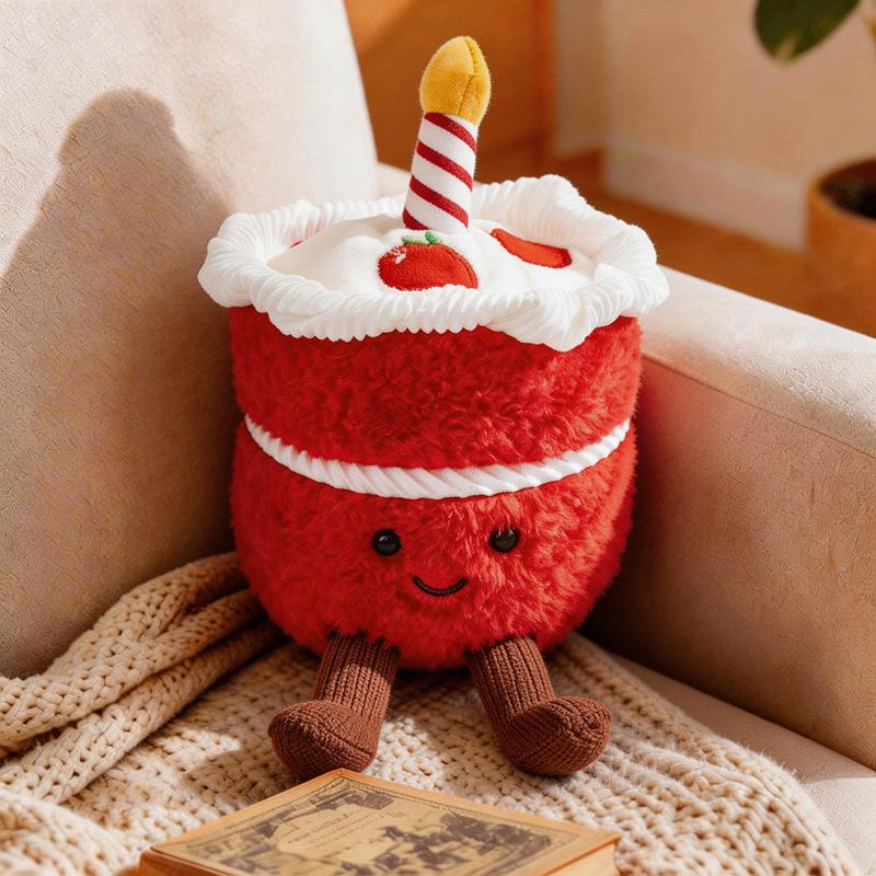 Cute Pet Love Cake Plush Toy Doll Creative Cartoon Doll Ragdoll Cute Doll