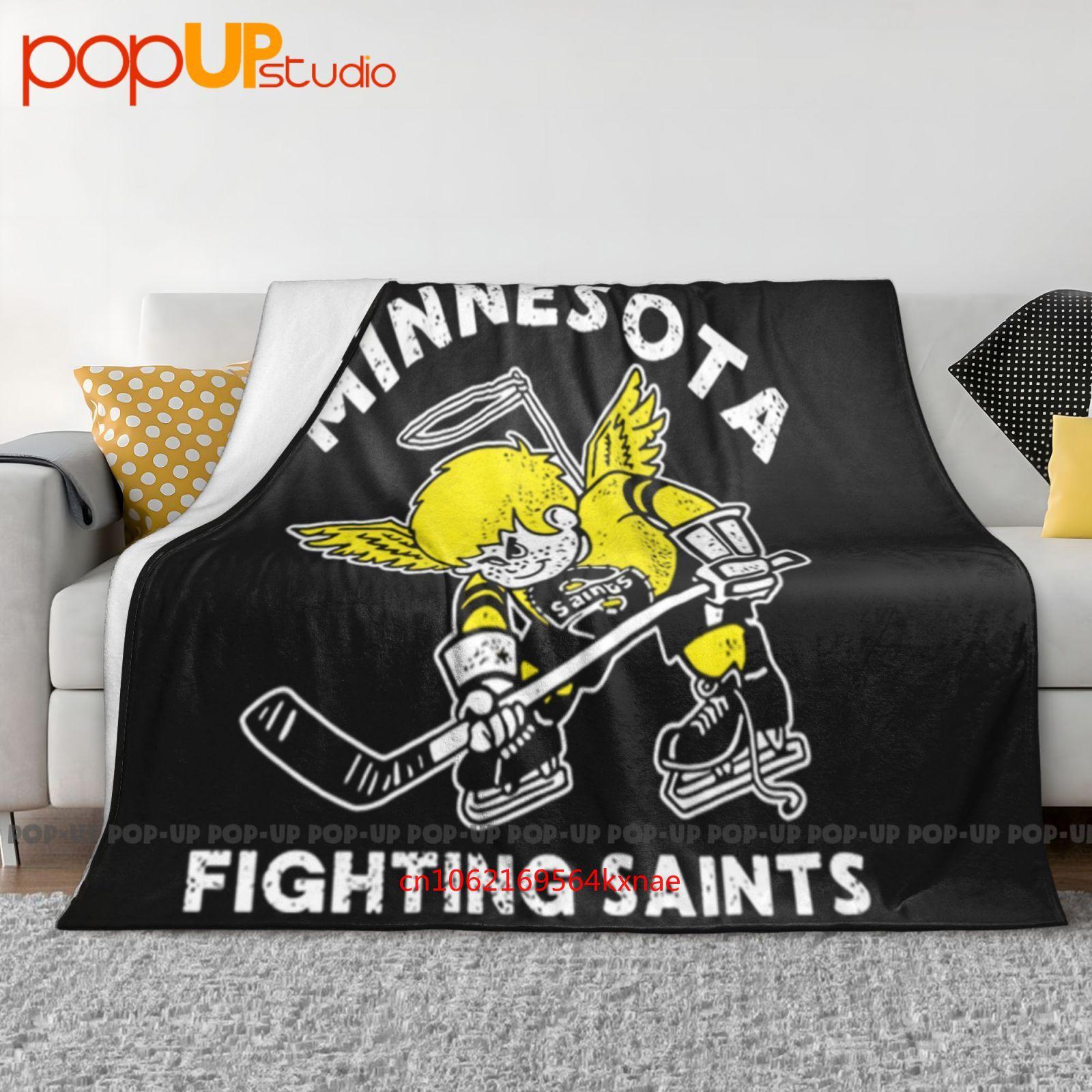 Minnesota Fighting Saints Ultra-Soft Blanket Quilt Winter Sofa Cover Bed Covers 30x40in