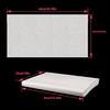 JANNO 200 Sheets Raw Xuan Paper Sheng Xuan Rice Paper Without Grids Chinese Calligraphy Practice Writing Sumi Drawing Painting