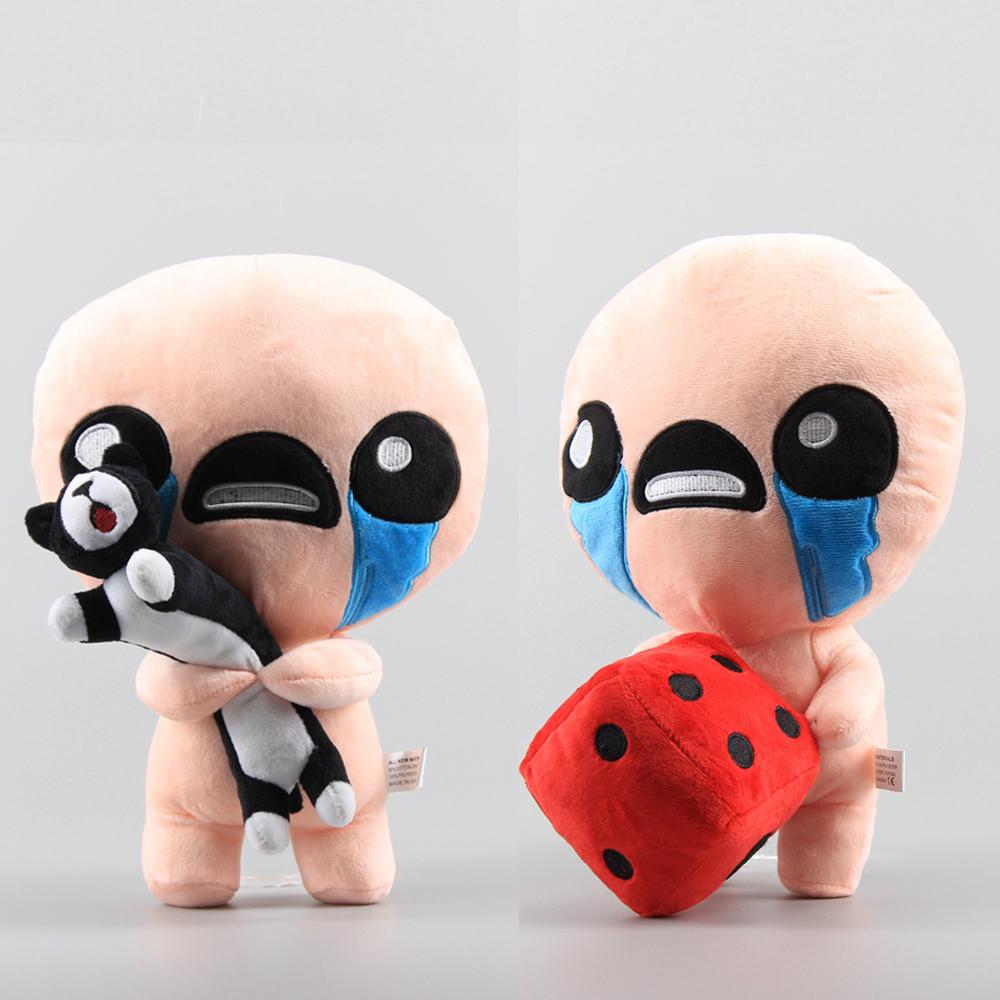 Set of 2pcs The Binding of Isaac Plush Toy Doll Afterbirth Rebirth Stuffed Figures Keeper Cosplay Props Fans Collection Gift