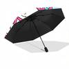 1pc My Melody Automatic Opening Folding Umbrella with Blue Bow Design - Perfect for Fans, Travel, Everyday Use, and Festive Gifts!K036