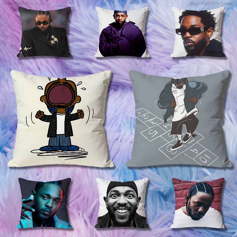 kkendrick Rapper llamar Various Sizes Square Pillow Case For Car Home Bedchamber Decor Custom Valentine gift