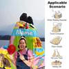 Customiz Name Personality Ms. Rachel  Blanket Soft &Warm Sofa Office Bed Travel Lunch Break Blanket, Gift Suitable All Seasons