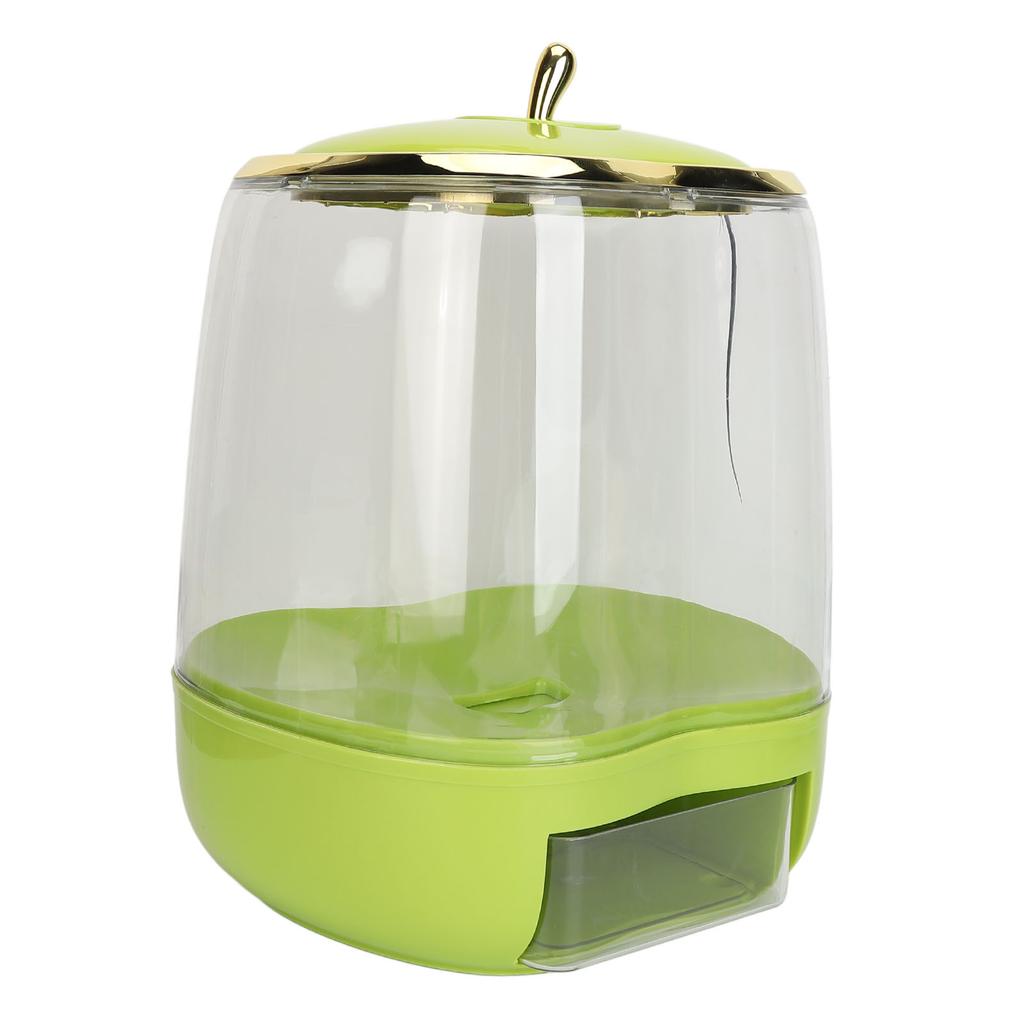 Rice Container 10KG Capacity Kitchen Dry Food Rice Storage Box Airtight Rice Dispenser Bin Household Cereal Dispenser