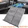 YONGRUN 1/2pcs Automotive Activated Carbon Frame Cabin Air Filter CF11811 Suitable For Mazda 3 Mazda Sport Mazda 6 Mazda Cx-5