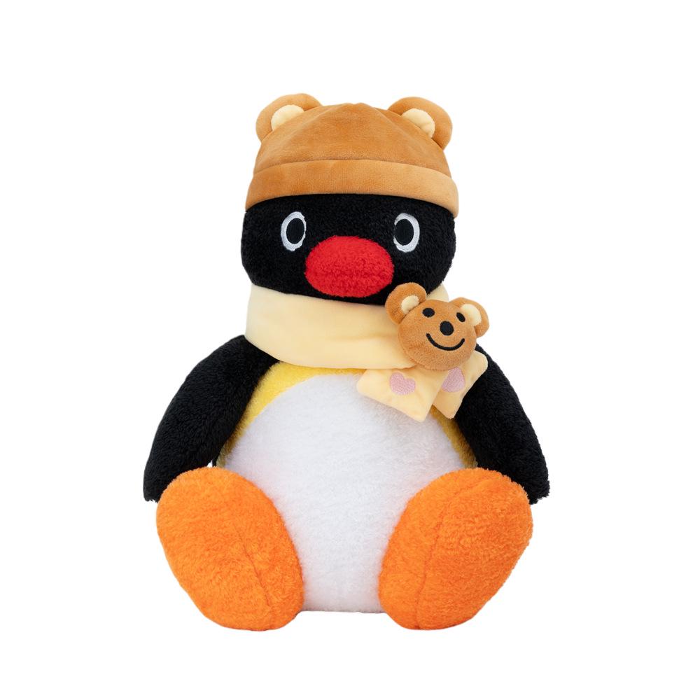 Originální přívěsek panenky Pingu - Roztomilý plyšový přívěsek Pinga na batoh