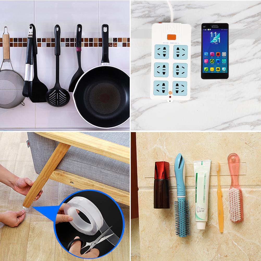 Double Sided Traceless Adhesive Nano Tape Removable Washable Reusable Tape