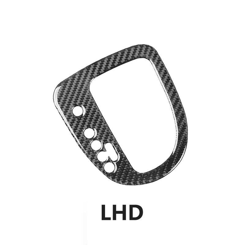 For Seat Leon 2005 2006 2007 2008 2009 2010 2011 2012 Car Soft Carbon Fiber Interior Accessories Gear Shift Panel Trim