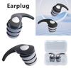 1 Pair Silicone Ear Protection Earplugs Waterproof Anti-Noise Ear Plugs Soft Comfort Soundproof Ear Plugs for Sleeping Swimming