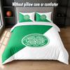 Set Biancheria da Letto Design Celtic FC 1 Copripiumino + 2 Federe Morbido Traspirante Biancheria da Letto per la Casa
