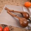 Hanging Wooden Cooking Spoon With Heat Resistant Handle Nonslip Wooden Ladle For Soup Stirring Serving