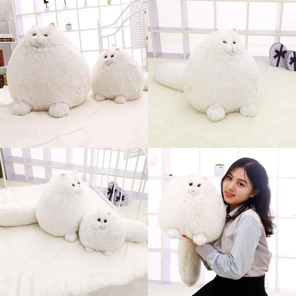 Longtail Cute Persian Cat Plush Toy