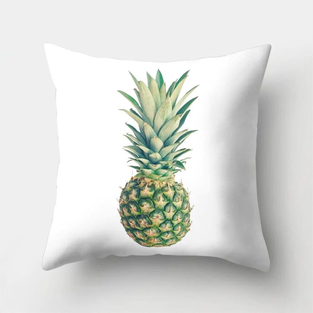 Home Cushion Cover Car Pillow  Pineapple Cartoon   Office   Creative