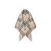 Vintage-check Wool Cape 80759341