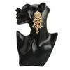 Womens  Kundan Tassel Earrings