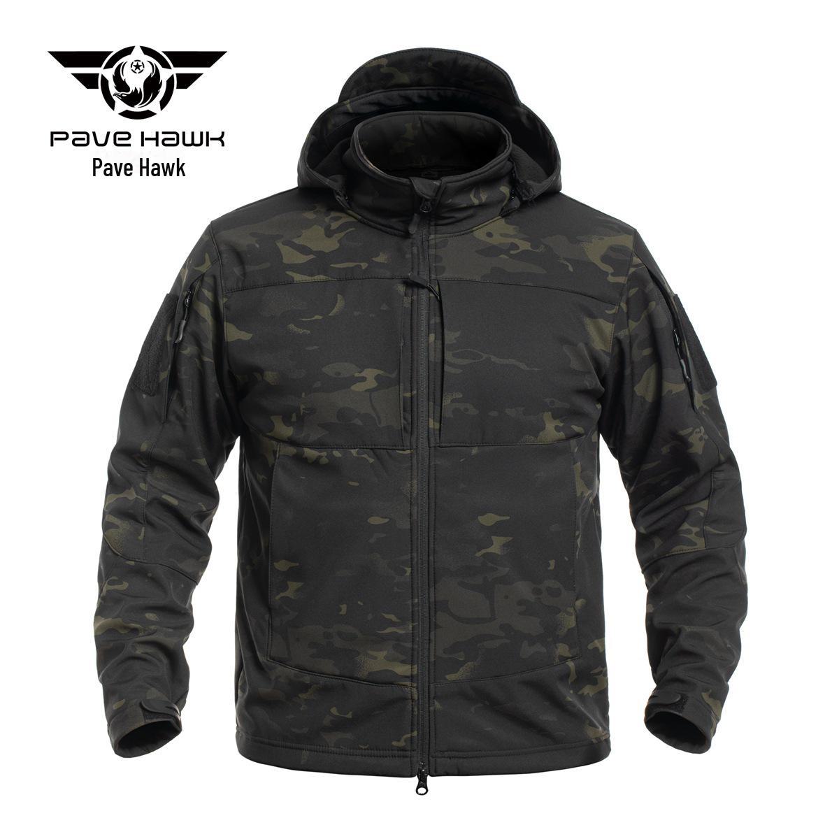 

Pave Hawk Lurker Tactical Soft Shell Jacket - Outdoor Cold Weather Style PLY_76 XL