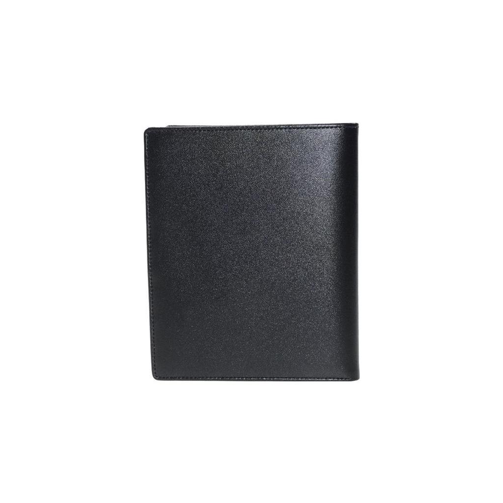 Montblanc Meisterstück Sechseck Weißer Stern Logo Leder Kartenetui Geldbörse Herren Geldbörsen Schwarz 15499