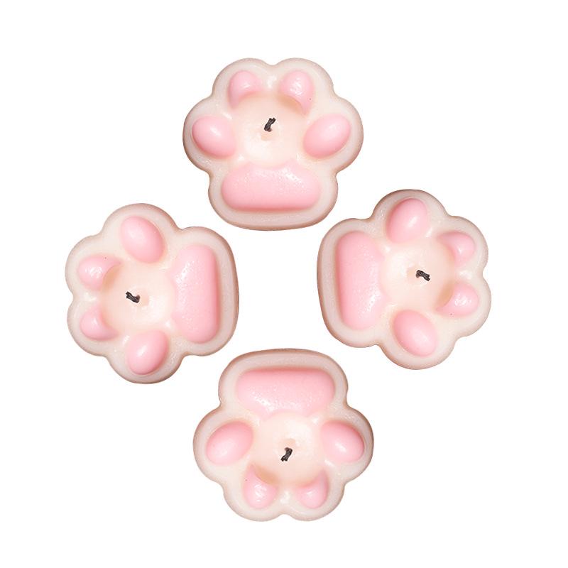 Soy Wax Cat Paw Candle - Long-lasting, Low-temp Drip for Intimate Fun