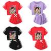 Kpop Demon Hunters Saja Jongens Print Volwassen Kind Korte Mouw Korte Broek Familie Pyjamaset Voor Gezellige Nachtkleding