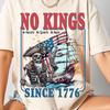 Keine Könige seit 1776 T-Shirt, Könige ablehnen T-Shirt, Keine Könige in Amerika 8647, Patriotisches Anti-Monarchie-T-Shirt, Unabhängigkeitstag T-Shirt