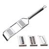Stainless Steel Vegetable Grater Peeler Multi Purpose Grater Salad Cutter Kitchen Tool for Vegetables Cheese Bean Lemon