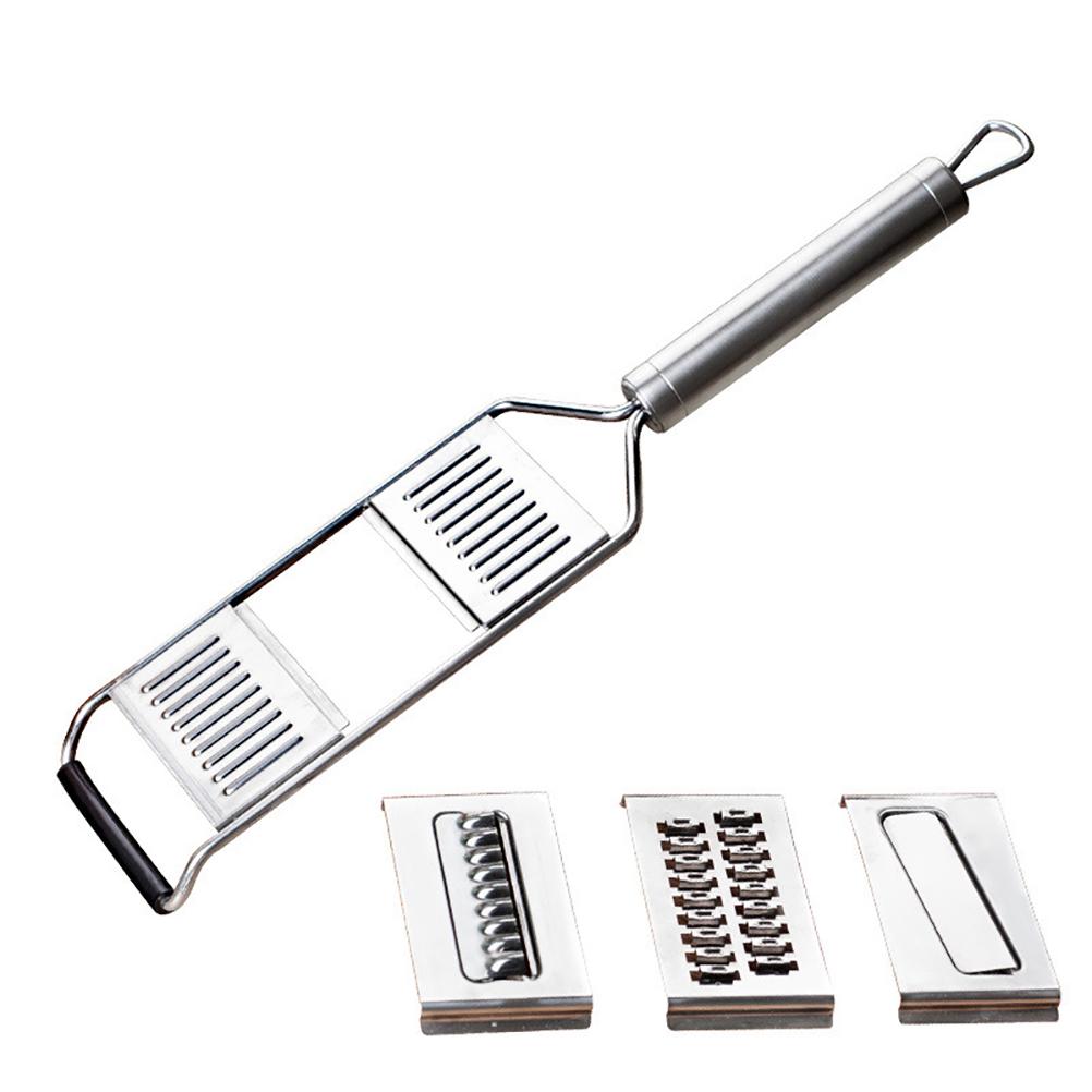 Stainless Steel Vegetable Grater Peeler Multi Purpose Grater Salad Cutter Kitchen Tool for Vegetables Cheese Bean Lemon