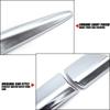 4Pcs Chrome Side Door Rear View Mirror Pillar Trim Cover Anti-Rub Strips Stickers For Honda Civic 2018