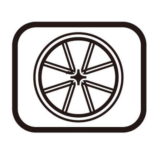 SHIMANO repair parts WH-RS300-R hub axle assembly 141mm
