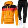 Men's Casual Three-piece Zipper Hoodie Sweater Autumn And Winter Warm Zipper Shirt Hooded Sweatshirt