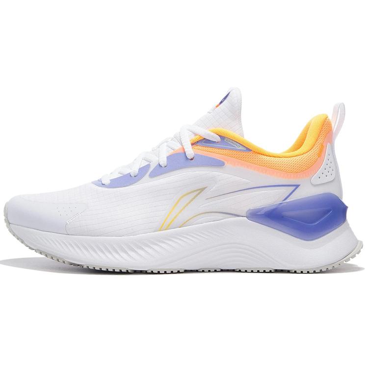 

Li Ning YueYing Element Lightweight Cushioning Slip Resistant Abrasion Resistant Low top Li Ning Cloud Running Shoes ARHS009-1 39.5