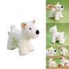 Plush West Highland Terrier Dog Toy With Super Soft Short Pile For Kids And Collectors