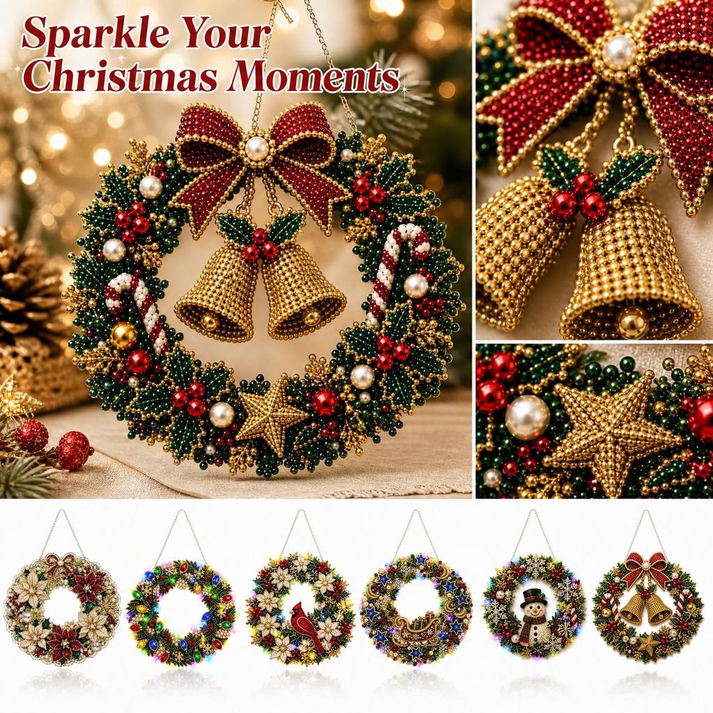 Pendant Set - Christmas Bell Design for DIY Jewelry Making
