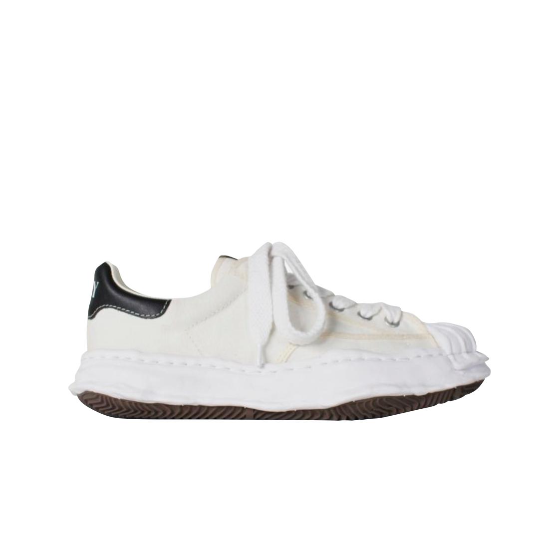

Maison Mihara Yasuhiro Blakey Og Sole Canvas Low-top Sneakers White EU 42