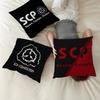 S-SCP Foundation Pillowcase Toon Gift Cushion Cover Bedroom Home Sofa Chair Seat Decor Pillow Case
