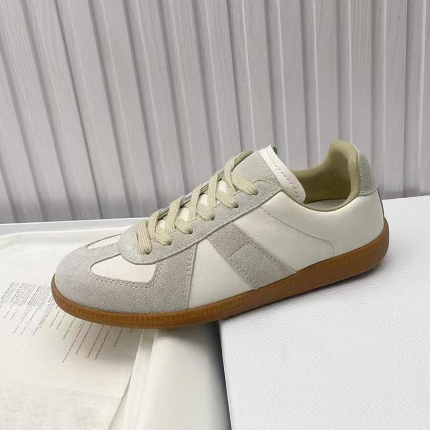 Sapatos Derby Casuais de Primavera Mulher Homem Patchwork de Couro Biqueira Redonda Tênis Sapatos de Cadarço de Primavera para Amantes Masculino 2025