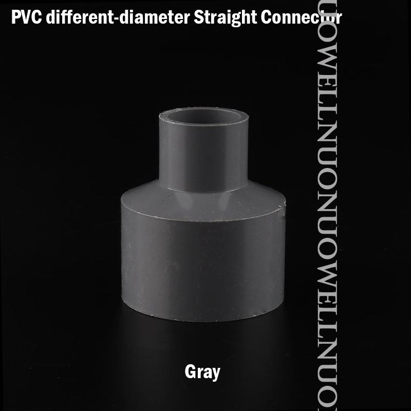 10Pcs 20 25 32 40 50 63mm Different-Diameter Straight PVC Pipe Reducing Connectors Garden Irrigation Fittings Fish Tank Parts
