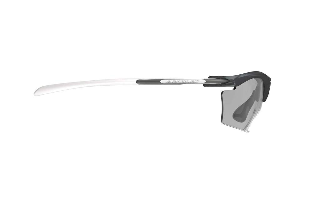 Sports Sunglasses Running RYDON SLIM Frozen Ash Frame ImpactX2 Photochromic Laser Black Lens [Rudy Project] - Road, Triathlon, MTB, - - - -